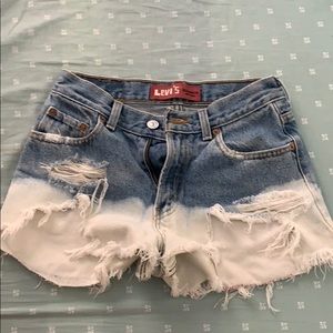 Levi shorts high waisted